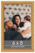 6x8 Museum-Quality Picture Frame with UV-Resistant Acrylic & Acid-Free Backing, Available in 4 Finishes - Gold, Silver, Bronze, and Black